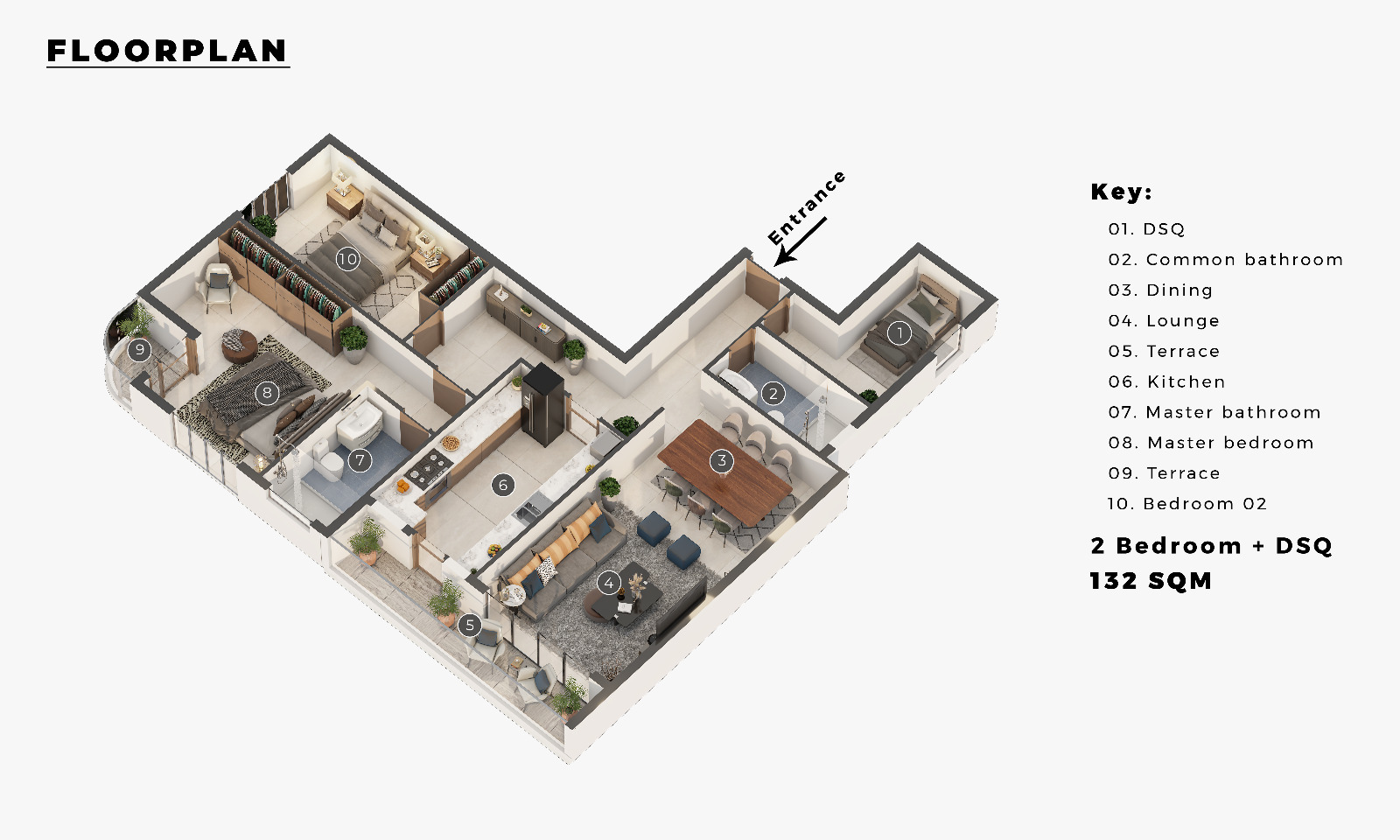 2 Bed New Development on The Crescent Lane, Parklands - Image 10