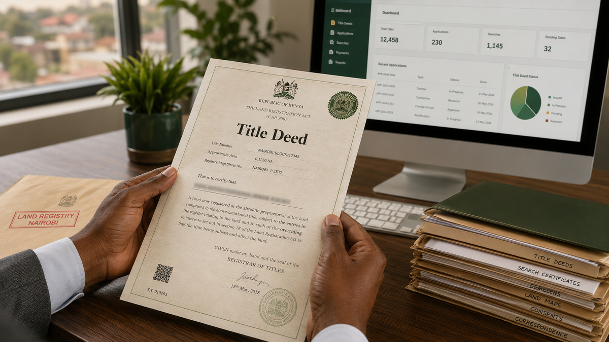 How to Transfer Land in Kenya: Complete Step-by-Step Guide (2026)