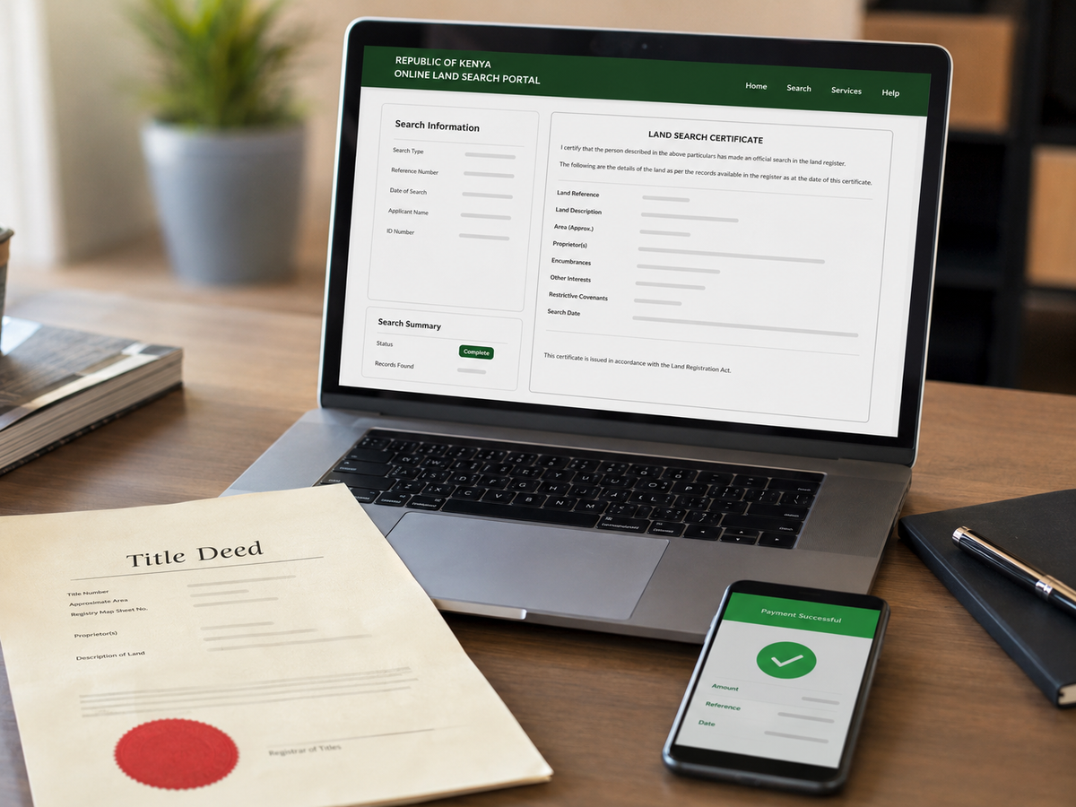 How to Check Land Ownership in Kenya Online (2026): Ardhisasa & eCitizen